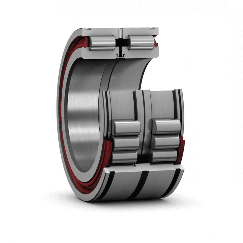 two row full complement cylindrical roller bearing